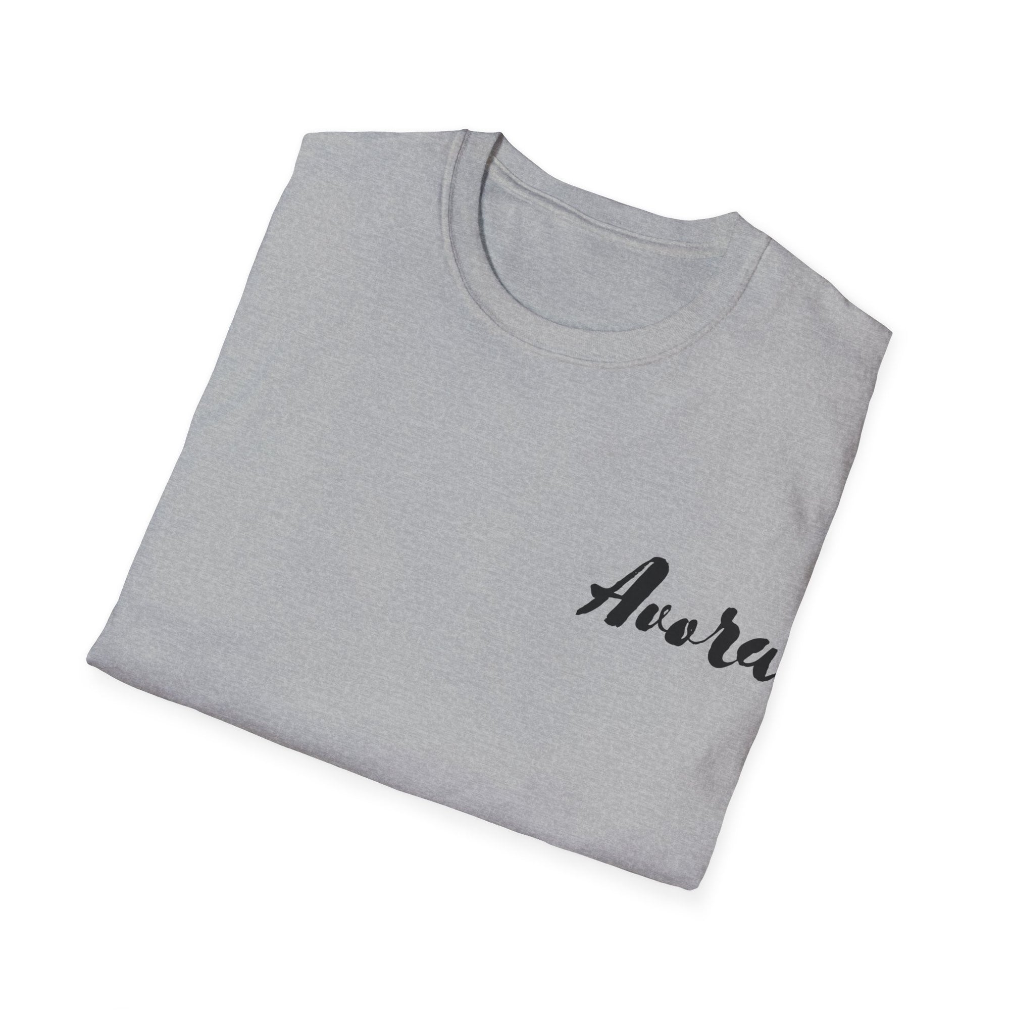 Heykel Baskılı Unisex Avora Tişört